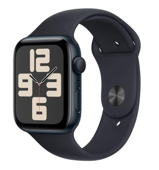 Apple Watch SE 3 40 mm, Midnight Aluminum Black Sport Band M/L
